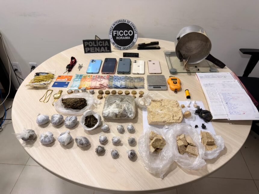 Trio suspeito de tráfico é preso com cocaína e ‘super maconha’ em Rorainópolis