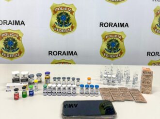 Mulher é presa pela PF com remédios para emagrecer e anabolizantes na rodoviária de Boa Vista
