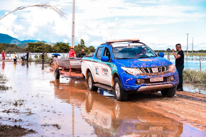 Governo de Roraima registra 44 pontos críticos em rodovias e áreas afetadas pelas chuvas