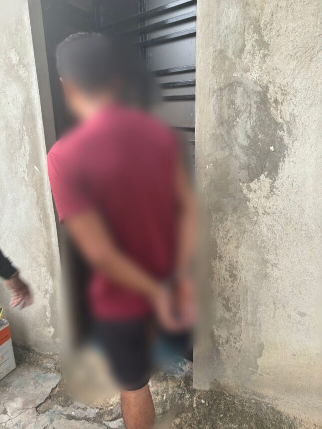 Jovem é preso suspeito de estuprar a própria irmã de 10 anos em Boa Vista