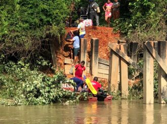 Corpo de Bombeiros resgata seis moradores isolados em comunidade de Uiramutã