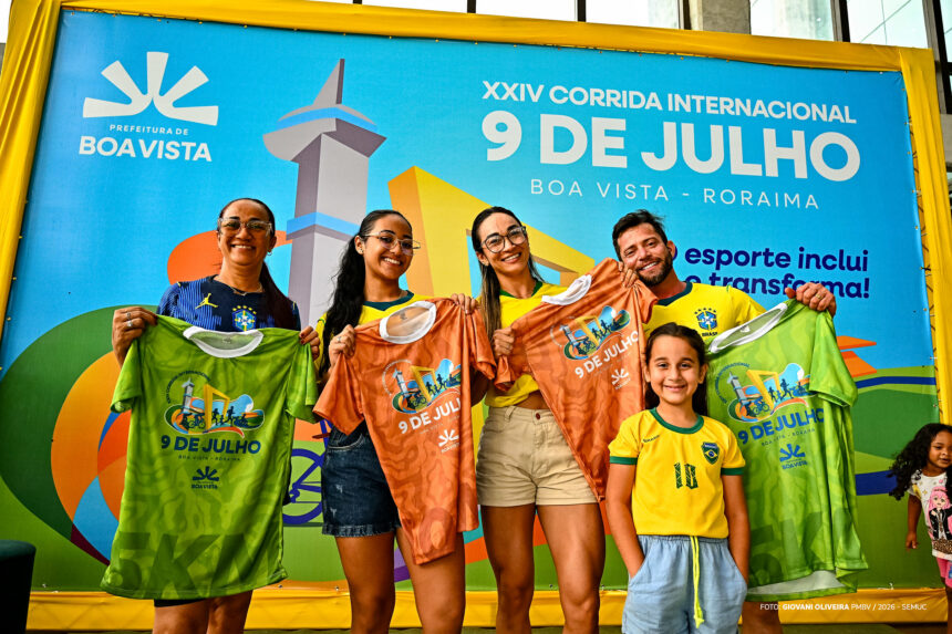 Corrida 9 de Julho: entrega de kits ocorrem até 1º de julho no Teatro Municipal