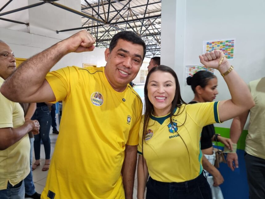 Soldado Sampaio vota na Escola Raimunda Nonato, em Boa Vista