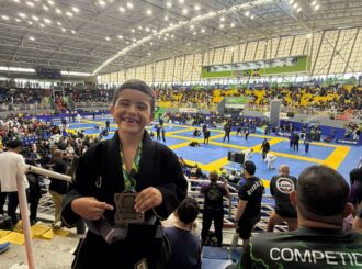 Roraimense de seis anos conquista 3º lugar em campeonato de Jiu-Jitsu em São Paulo
