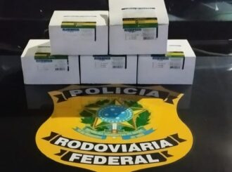 PRF apreende 500 ampolas de morfina na BR-174 em posto de fiscalização em Roraima
