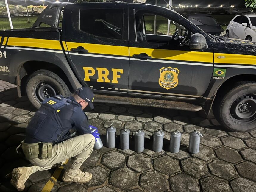PRF ultrapassa 1 tonelada de mercúrio apreendido em Roraima