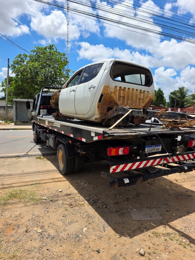 Caminhonete furtada em Minas Gerais é apreendida durante fiscalização em Boa Vista