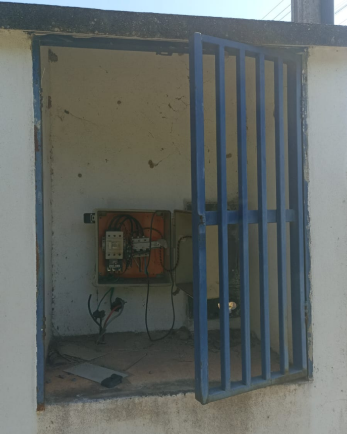Furtos em unidades da Caer causam prejuízo de R$ 46,9 mil e afetam abastecimento de água em Boa Vista