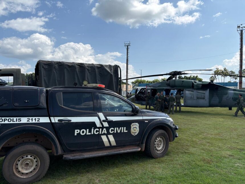 Queda de helicóptero na divisa entre RR e AM deixa dois mortos