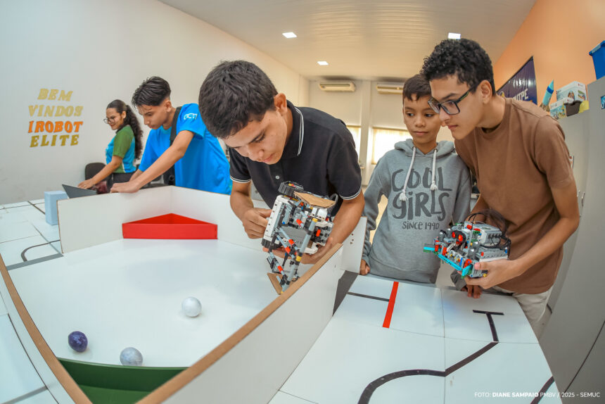 Prefeitura oferta 200 vagas para curso de Robótica Educacional