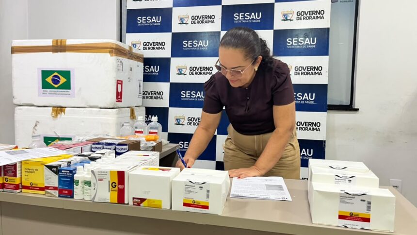 Amajari recebe medicamentos e insumos do governo após população sofrer com fortes chuvas