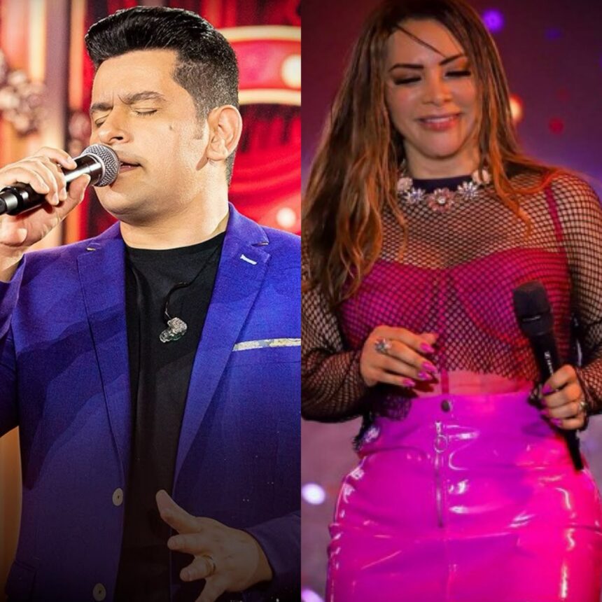 Léo Magalhães e Márcia Fellipe se apresentam nesta quarta-feira no São João no Parque Anauá