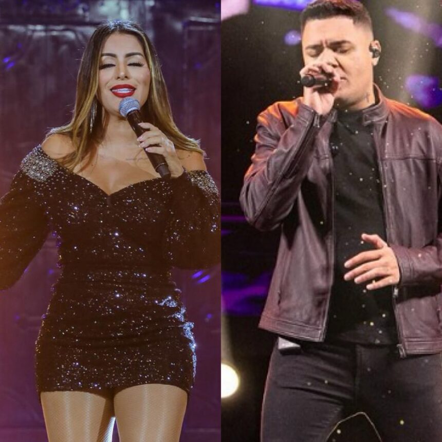 Hoje tem forró e sertanejo com os cantores Walkyria Santos  e Felipe Araújo no São João no Parque Anauá
