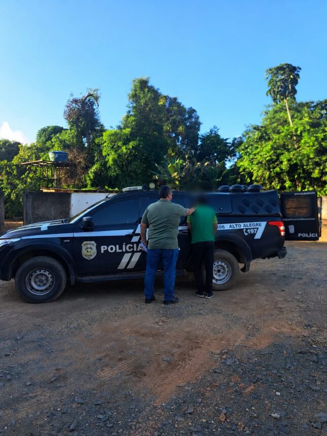 Homem é preso por ameaçar e divulgar fotos íntimas de ex-companheira em Alto Alegre