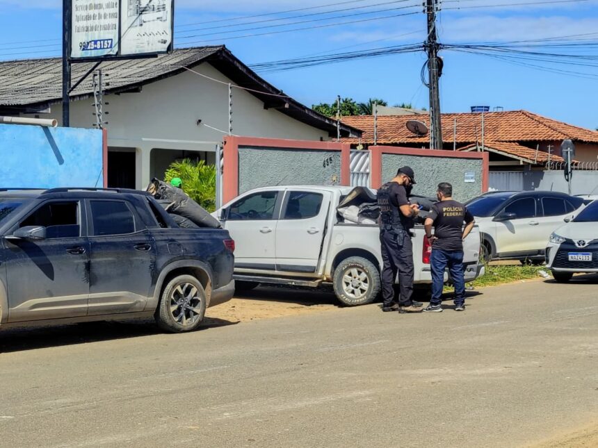 Dois homens são presos pela PF com produtos químicos destinados ao garimpo ilegal na Serra do Sol