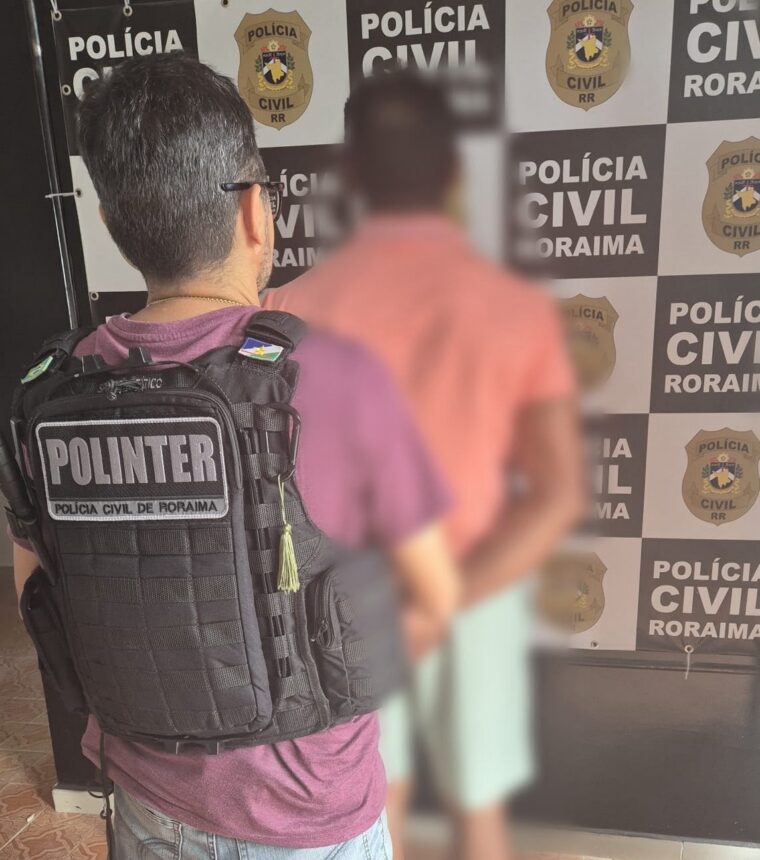 Homem é preso em Mucajaí por estuprar adolescente de 13 anos