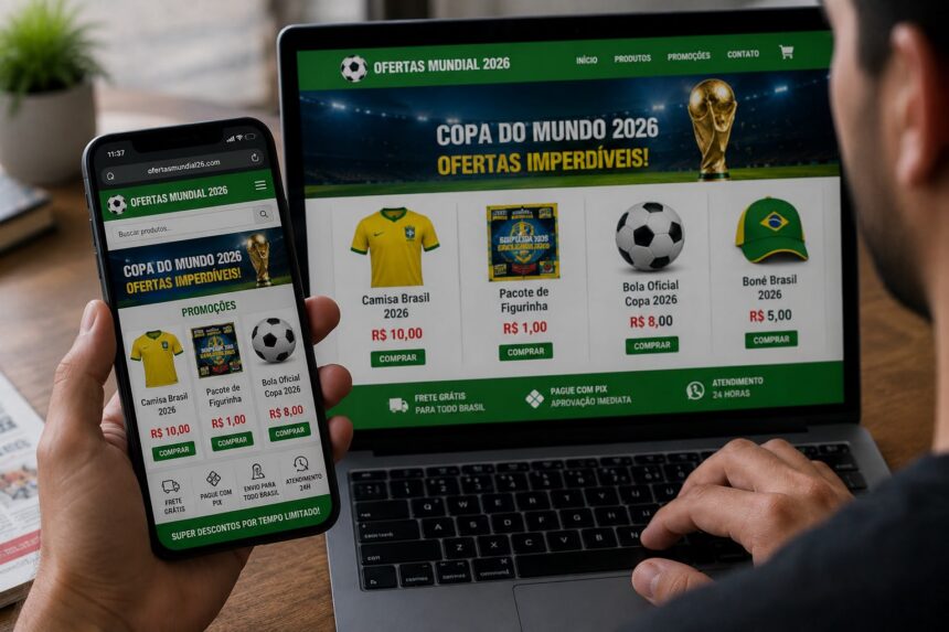 Defensoria alerta consumidores sobre golpe online durante Copa do Mundo