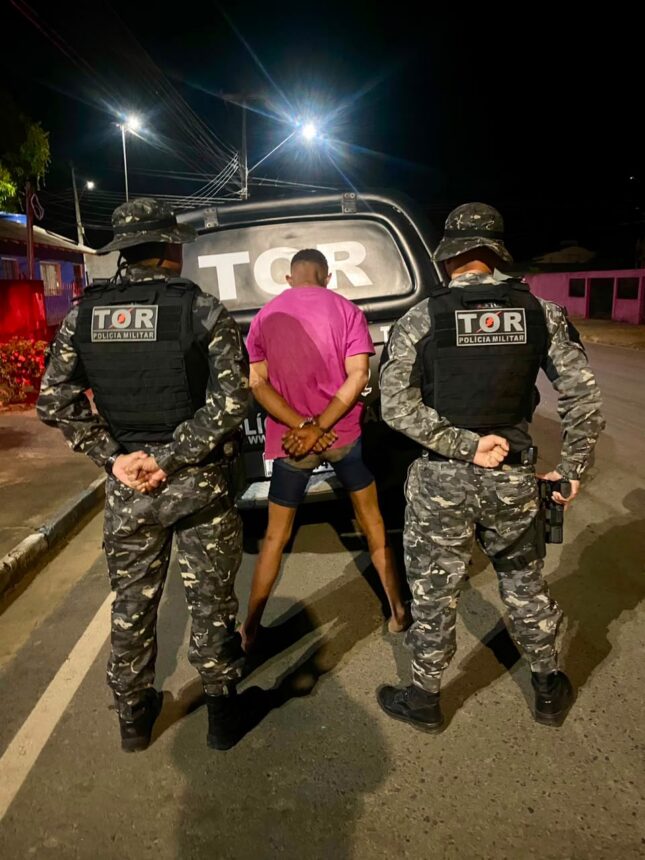 Foragido da Justiça de Goiás por roubo é preso em Alto Alegre