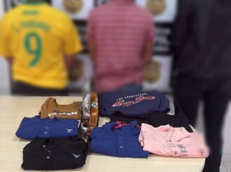 Jovem é preso por furto em loja de roupas e outros três por receptação