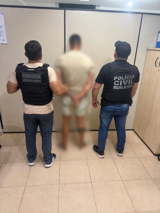 Suspeito de invadir casa e tentar matar guarda municipal é preso em Boa Vista