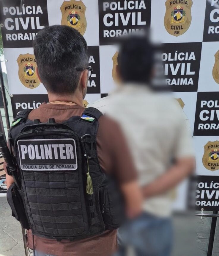 Polícia Civil prende condenado a mais de 7 anos por tráfico de drogas em Boa Vista